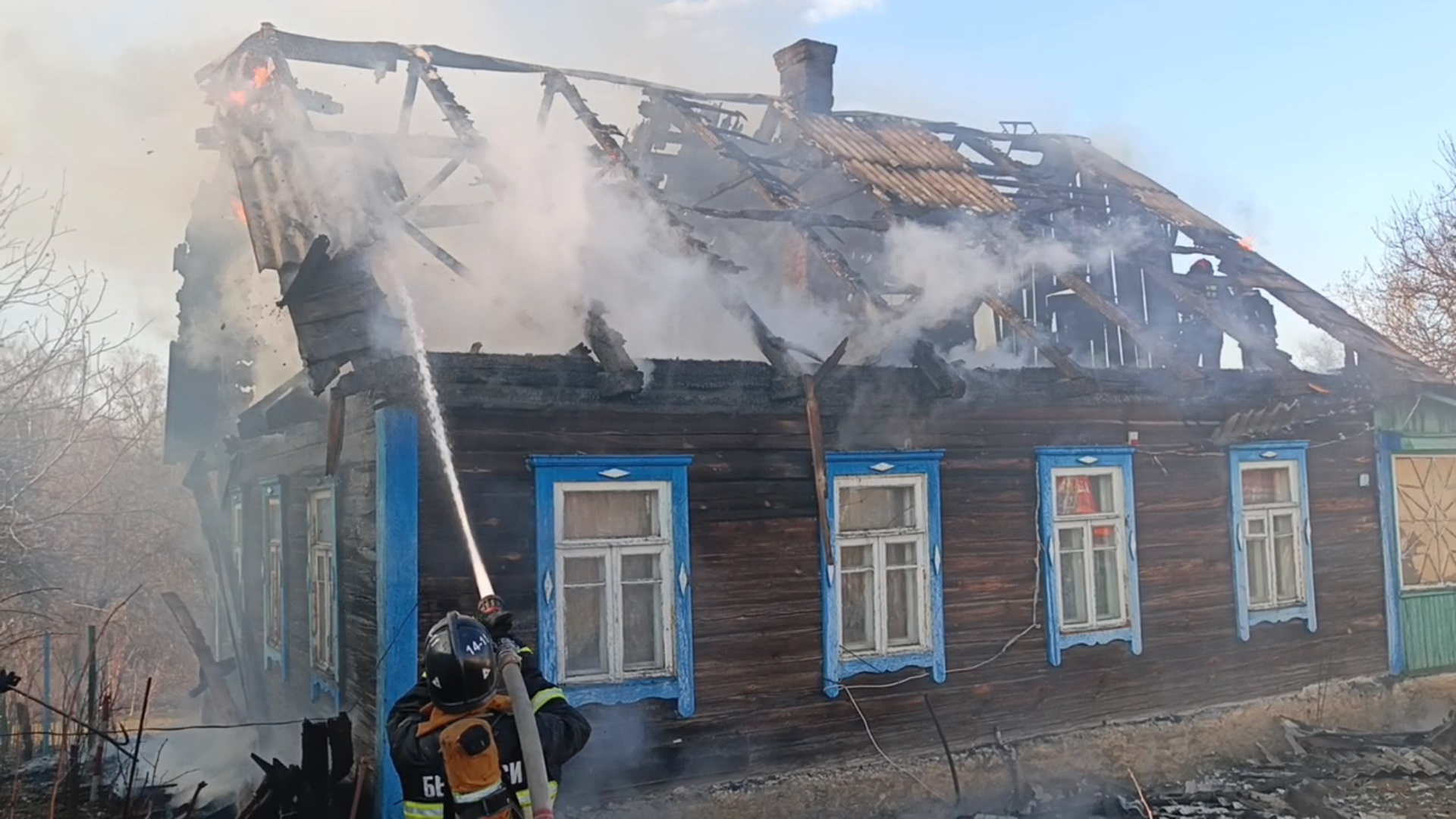 Пожар Рыжкова