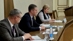 30 ноября личный прием граждан в Мозырском райисполкоме провёл Министр архитектуры и строительства Республики Беларусь Руслан Викторович Пархамович