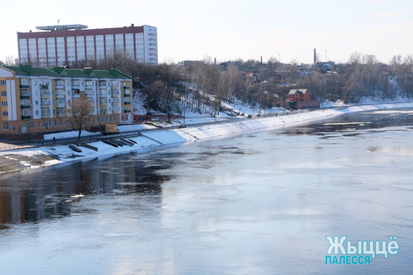 Вода в Припяти прибывает